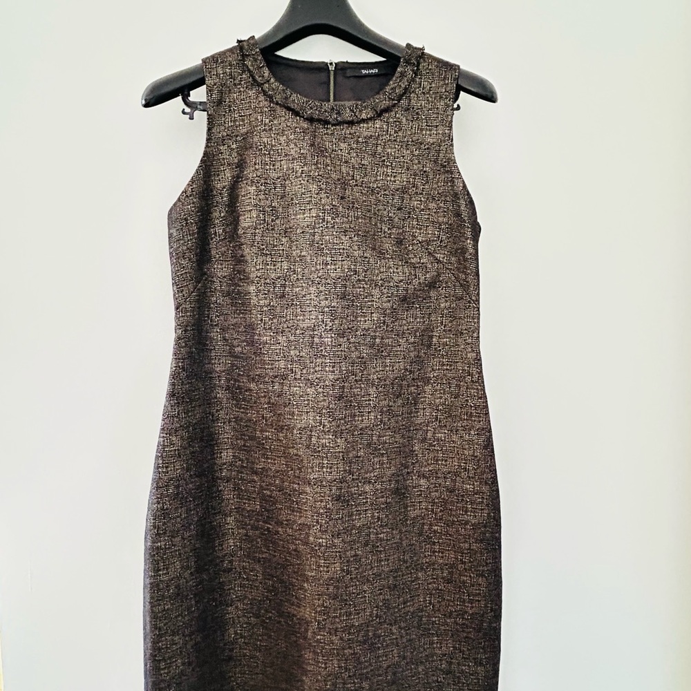 Elegant Brand New (without tags) Black and Gold Dress